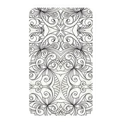 Drawing Floral Doodle 1 Memory Card Reader by MedusArt