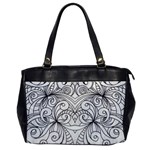 Drawing Floral Doodle 1 Office Handbags Front