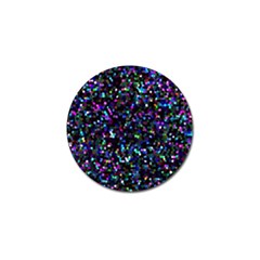 Glitter 1 Golf Ball Marker (4 Pack) by MedusArt