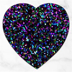 Glitter 1 Jigsaw Puzzle (heart) by MedusArt