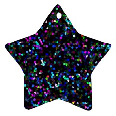 Glitter 1 Star Ornament (two Sides)  by MedusArt