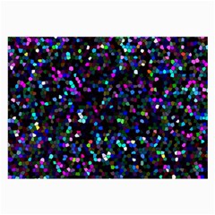 Glitter 1 Large Glasses Cloth (2-side) by MedusArt