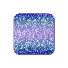 Glitter 2 Rubber Coaster (square) 