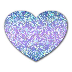 Glitter 2 Heart Mousepads by MedusArt