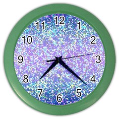 Glitter 2 Color Wall Clocks by MedusArt