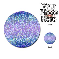 Glitter 2 Multi-purpose Cards (Round) 