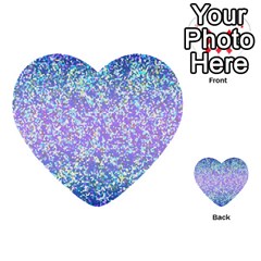 Glitter 2 Multi-purpose Cards (heart)  by MedusArt