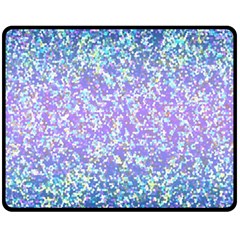 Glitter 2 Fleece Blanket (medium)  by MedusArt