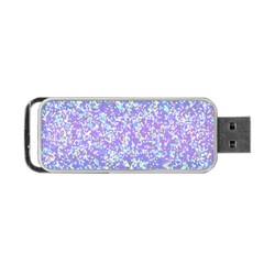 Glitter 2 Portable Usb Flash (two Sides) by MedusArt