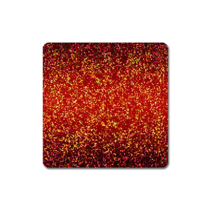 Glitter 3 Square Magnet