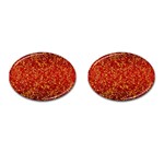 Glitter 3 Cufflinks (Oval) Front(Pair)