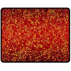 Glitter 3 Double Sided Fleece Blanket (medium)  by MedusArt