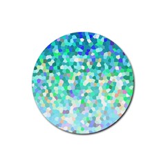 Mosaic Sparkley 1 Rubber Coaster (round)  by MedusArt