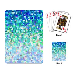 Mosaic Sparkley 1 Playing Card by MedusArt