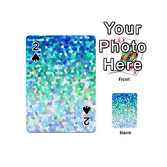 Mosaic Sparkley 1 Playing Cards 54 (mini)  by MedusArt