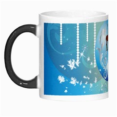 Wonderful Christmas Ball With Reindeer And Snowflakes Morph Mugs by FantasyWorld7