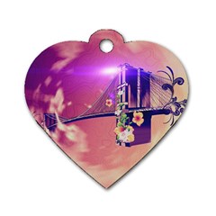 Vintage Dog Tag Heart (one Side) by FantasyWorld7