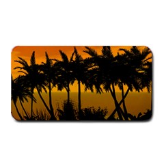 Sunset Over The Beach Medium Bar Mats by FantasyWorld7