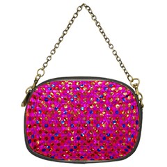 Polka Dot Sparkley Jewels 1 Chain Purses (one Side)  by MedusArt