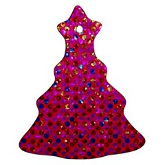 Polka Dot Sparkley Jewels 1 Ornament (christmas Tree) by MedusArt