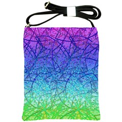 Grunge Art Abstract G57 Shoulder Sling Bags by MedusArt