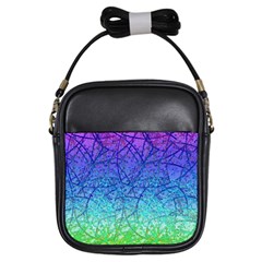 Grunge Art Abstract G57 Girls Sling Bags by MedusArt