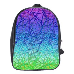 Grunge Art Abstract G57 School Bags (xl)  by MedusArt