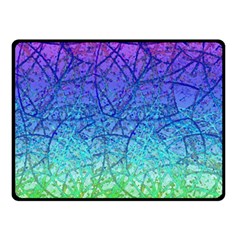 Grunge Art Abstract G57 Double Sided Fleece Blanket (small)  by MedusArt