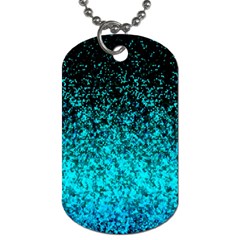 Glitter Dust G162 Dog Tag (one Side) by MedusArt