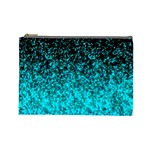 Glitter Dust G162 Cosmetic Bag (Large)  Front