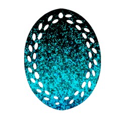 Glitter Dust G162 Ornament (oval Filigree)  by MedusArt