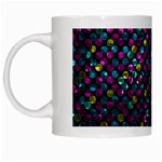 Polka Dot Sparkley Jewels 2 White Mugs Left