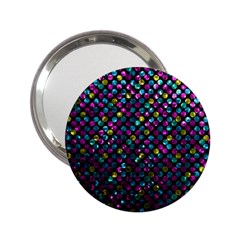 Polka Dot Sparkley Jewels 2 2 25  Handbag Mirrors by MedusArt