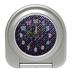 Polka Dot Sparkley Jewels 2 Travel Alarm Clocks by MedusArt