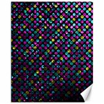 Polka Dot Sparkley Jewels 2 Canvas 11  x 14   10.95 x13.48  Canvas - 1