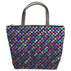 Polka Dot Sparkley Jewels 2 Bucket Bags by MedusArt