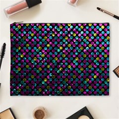 Polka Dot Sparkley Jewels 2 Cosmetic Bag (xl) by MedusArt