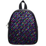 Polka Dot Sparkley Jewels 2 School Bags (Small)  Front