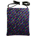 Polka Dot Sparkley Jewels 2 Shoulder Sling Bags Front