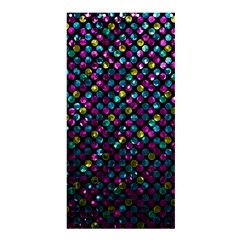 Polka Dot Sparkley Jewels 2 Shower Curtain 36  X 72  (stall)  by MedusArt