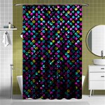 Polka Dot Sparkley Jewels 2 Shower Curtain 48  x 72  (Small)  Curtain(48  X 72 ) - 42.18 x64.8  Curtain(48  X 72 )