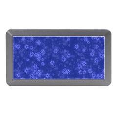 Snow Stars Blue Memory Card Reader (mini) by ImpressiveMoments