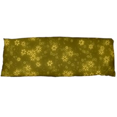 Snow Stars Golden Body Pillow Cases (dakimakura)  by ImpressiveMoments