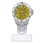 Snow Stars Golden Nurses Watches Front