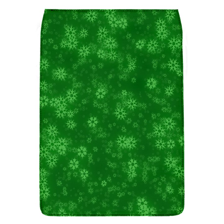 Snow Stars Green Flap Covers (S) 