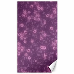 Snow Stars Lilac Canvas 40  X 72   by ImpressiveMoments