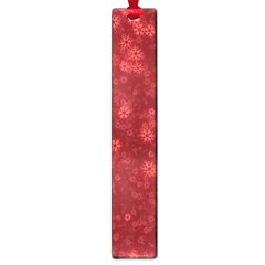 Snow Stars Red Large Book Marks by ImpressiveMoments