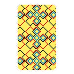 Shapes On A Yellow Background Memory Card Reader (rectangular) by LalyLauraFLM