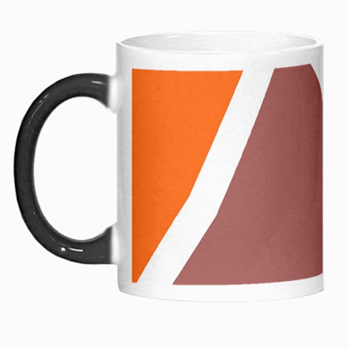 Misc shapes in retro colors Morph Mug