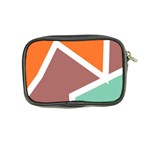 Misc shapes in retro colors Coin Purse Back